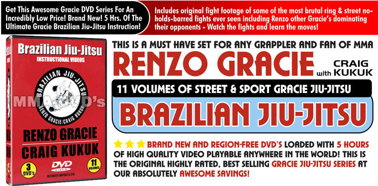 Renzo Gracies Gracie Jiu Jitsu Best Seller, Brazilian Jiu Jitsu 
